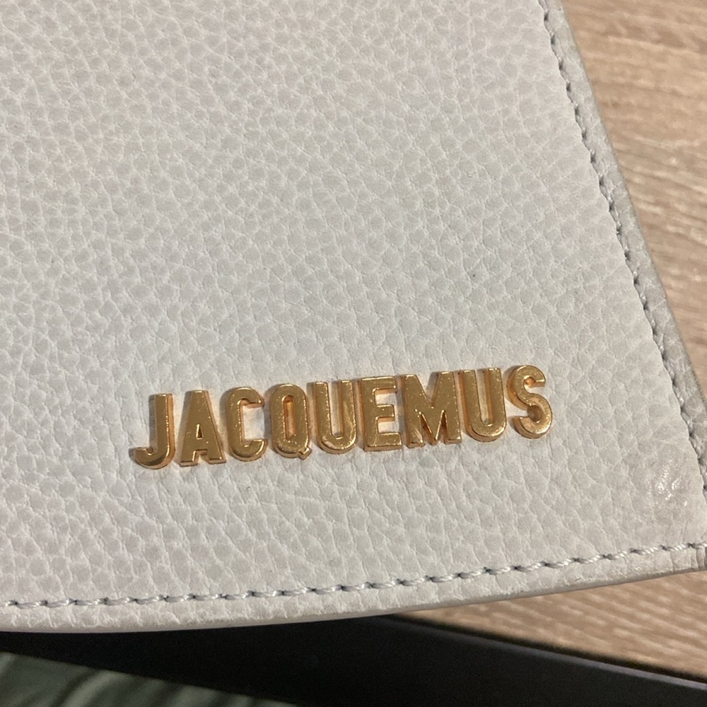 Jacquemus La Vague Sky Blue Leather Shoulder Bag - Picture 7 of 15
